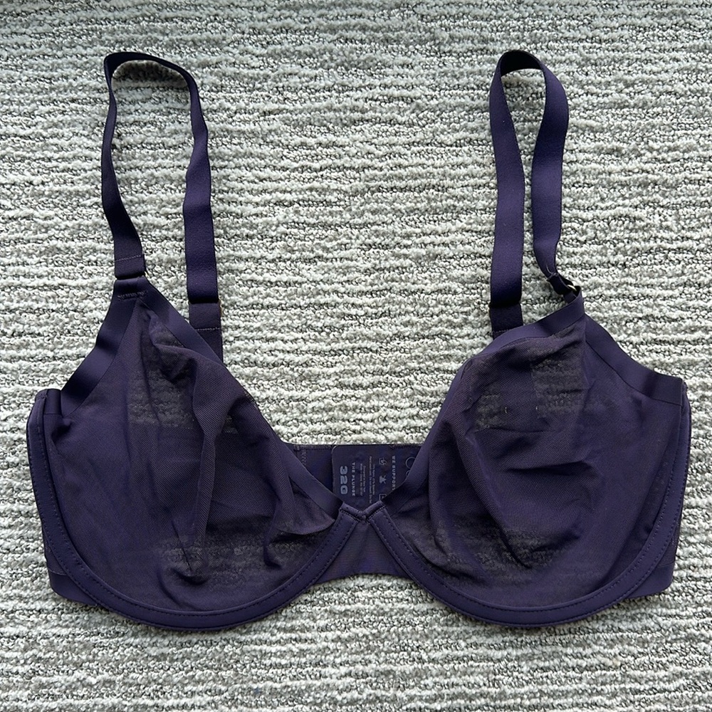 CUUP The Plunge Mesh Bra